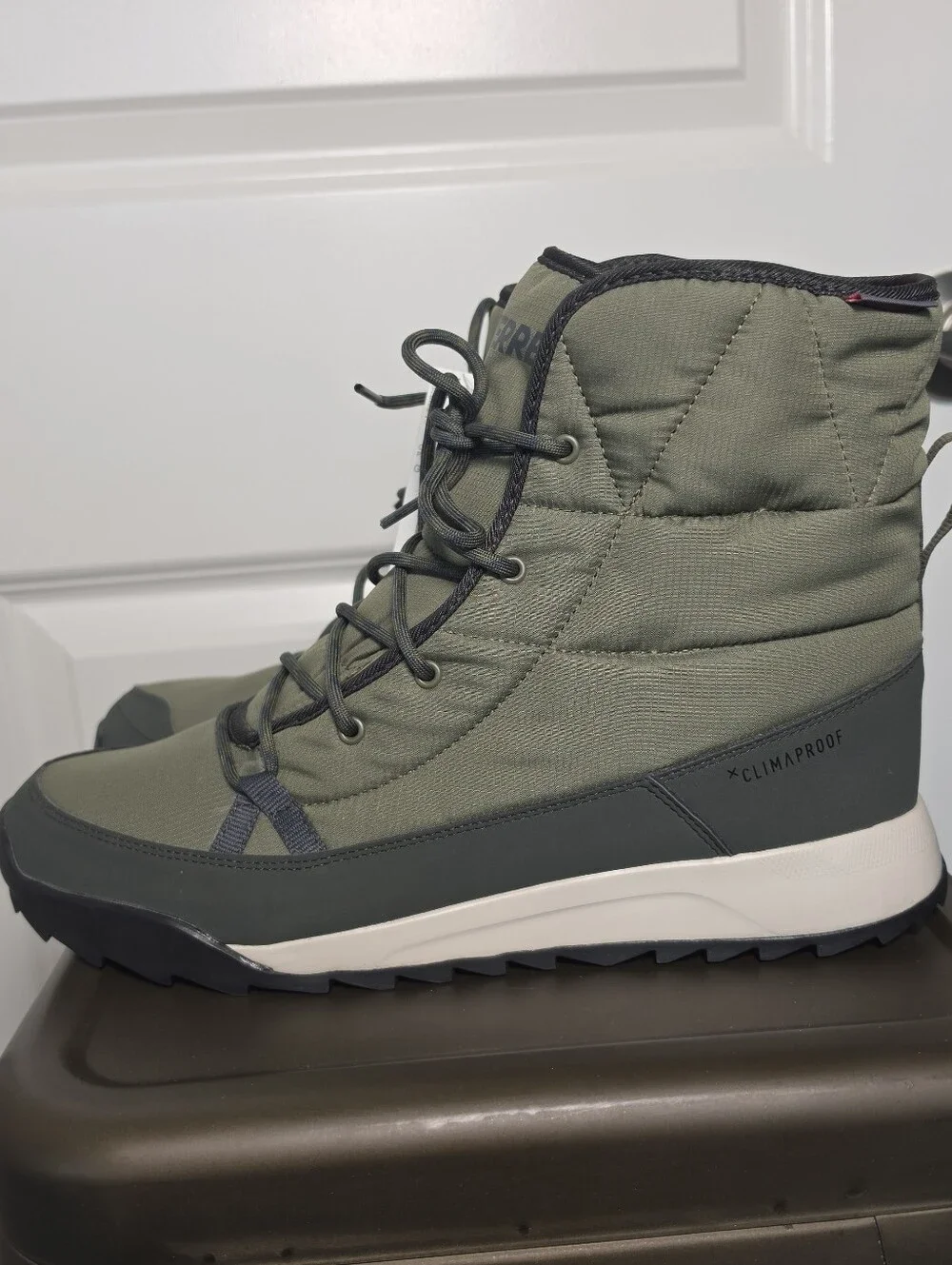Adidas Terrex Choleah Padded Climaproof Winter Boots Men 11 Primaloft Snow Hikin